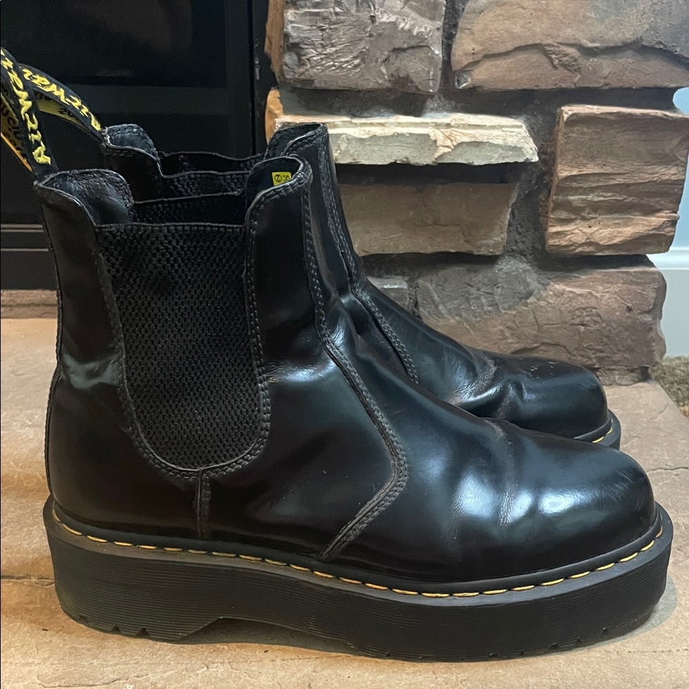 Dr. Martens Women’s Size 12 Black Leather Boots